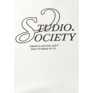 Kép 6/6 - Póló - basic wording print shirt 2509 WS02