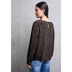 Kép 3/6 - OTLT Blúz-Ing - Raglan roundneck blouse w inse 2509