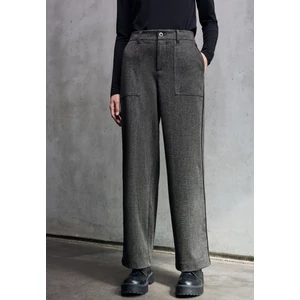 Kép 4/7 - Nadrág - Studio_Straight Leg Melange Pi 2509