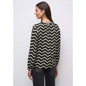 Kép 3/6 - OTLT Blúz - Buttoned roundneck blouse w ta 2511 WS02