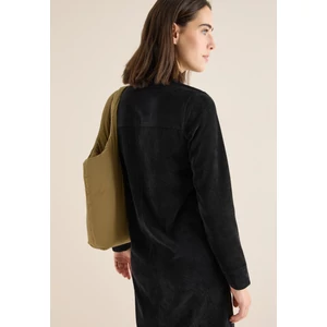 Kép 3/6 - OTLT Ruha - Solid Zipper Corduroy Dress 2511 WS02