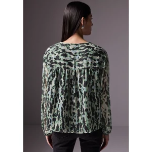 Kép 3/6 - OTLT Ing - Chiffon tunic blouse w string 2501