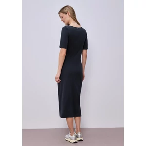 Kép 3/5 - Ruha - Knot Jersey Dress_solid 2603