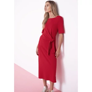 Kép 1/5 - Ruha - Knot Jersey Dress_solid 2603
