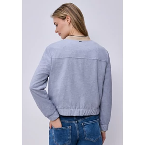 Kép 3/6 - Blézer és dzseki indoor - P_Blouson melange Dessin 2603