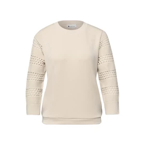 Kép 4/5 - Ing - silk look shirt w.knit sleeves 2603