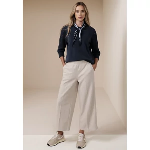 Kép 4/6 - Ing - silk look shirt w.knit sleeves 2603
