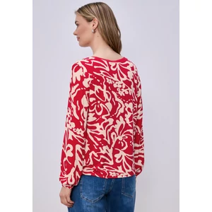 Kép 3/6 - Ing - printed mat-mix shirt w.volume 2603