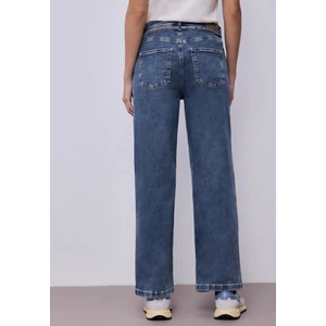 Kép 3/6 - Nadrág - Style Emee Wide Leg,hw,mid blu 2603