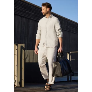 Kép 4/6 - ING - 100% linen longsleeve shirt 2603