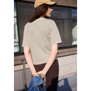 Kép 3/6 - Póló - LTD QR_Studio_fine stripe scub 2603