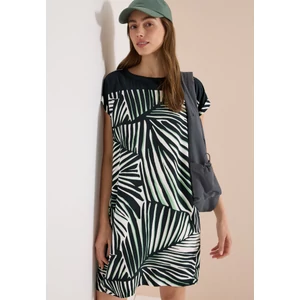 Kép 3/7 - Ruha - Print Mix Dress - 2605