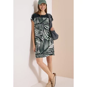 Kép 1/7 - Ruha - Print Mix Dress - 2605