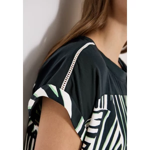 Kép 7/7 - Ruha - Print Mix Dress - 2605
