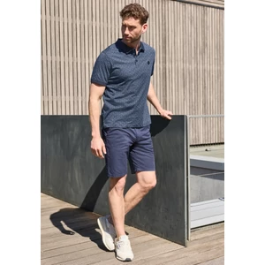 Kép 3/6 - Póló - Slub Polo with allover Print - 2605