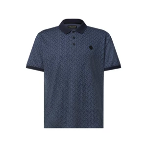 Kép 4/6 - Póló - Slub Polo with allover Print - 2605