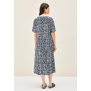 Kép 3/5 - Ruha - EOS_Big Grafic Print Dress 2506