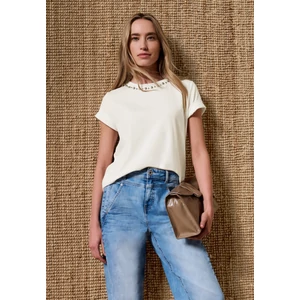 Kép 1/6 - Ing - short shirt w.deco neck - 2607