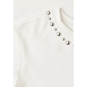 Kép 5/6 - Ing - short shirt w.deco neck - 2607