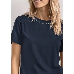 Kép 6/6 - Ing - short shirt w.deco neck - 2607