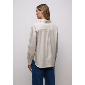 Kép 3/6 - Blúz - Striped shirtcollar blouse w p 2601