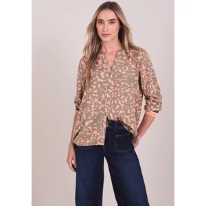 Kép 1/6 - Blúz - Tunic blouse w knit cuff 2601
