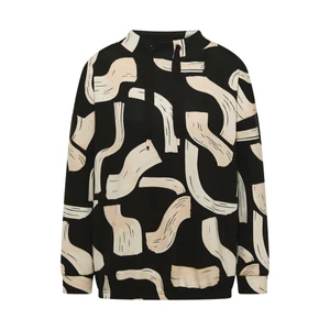 Kép 5/6 - Ing - TOS Big AOP Funnel Neck 2601