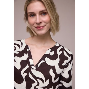 Kép 5/5 - Ruha - SOL_Midi Volant Dress_AOP - 2604