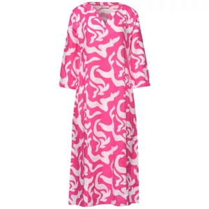 Kép 4/6 - Ruha - SOL_Midi Volant Dress_AOP - 2604