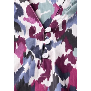 Kép 6/6 - Blúz - Printed Light Cotton Blouse 2505