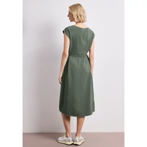 Kép 2/5 - Ruha - dropped shoulder Viscose Dress - 2605