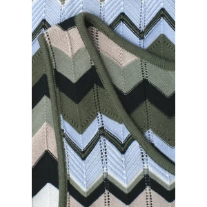 Kép 5/7 - Pulóver - multicolor zig-zag top - 2605