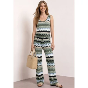 Kép 6/7 - Pulóver - multicolor zig-zag top - 2605