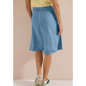 Kép 2/7 - Szoknya - Midi Skirt Tencel Washed - 2605