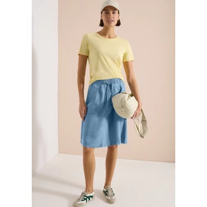 Kép 3/7 - Szoknya - Midi Skirt Tencel Washed - 2605