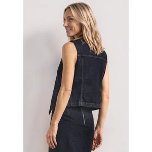 Kép 2/6 - Mellény - Style Denim,Vest,Rinse washed - 2607