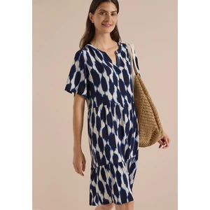 Kép 3/7 - Ruha - Structured Print Dress - 2607