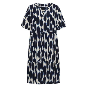 Kép 4/7 - Ruha - Structured Print Dress - 2607