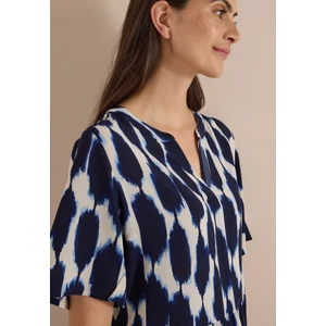 Kép 7/7 - Ruha - Structured Print Dress - 2607