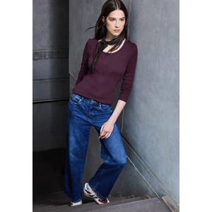 Kép 1/6 - Póló - QR_Studio_basic rib shirt w.bu 2510 WS02