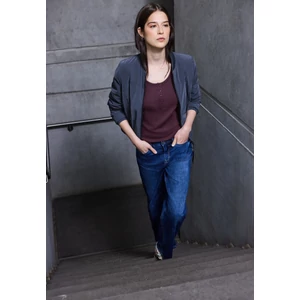 Kép 4/6 - Póló - QR_Studio_basic rib shirt w.bu 2510 WS02