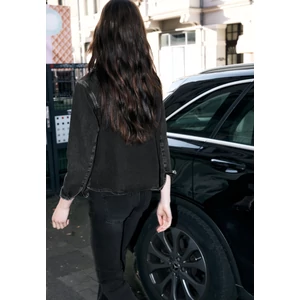 Kép 3/5 - Blúz-Ing - Studio Style,Overshirt,black w 2511 WS02