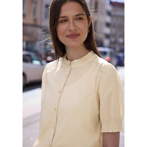 Kép 6/6 - Blúz-Ing - Buttoned frill collar blouse w - 2604