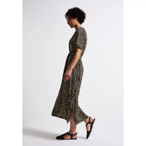Kép 4/6 - Ruha - Maxi Viscose Shirt Dress_AOP 2505