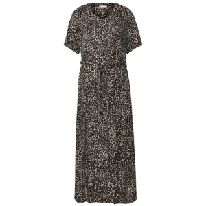 Kép 5/6 - Ruha - Maxi Viscose Shirt Dress_AOP 2505