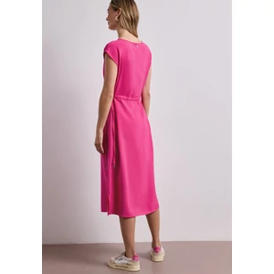 Kép 2/6 - Ruha - dropped shoulder Viscose Dress - 2605