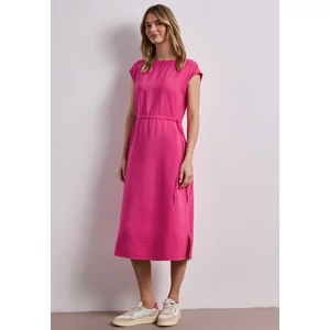 Kép 6/6 - Ruha - dropped shoulder Viscose Dress - 2605