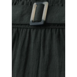 Kép 5/6 - Nadrág - Wide Leg Belt Horn Buckle Soli - 2605
