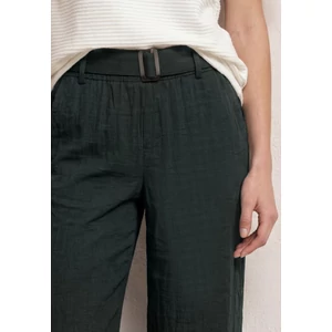 Kép 6/6 - Nadrág - Wide Leg Belt Horn Buckle Soli - 2605