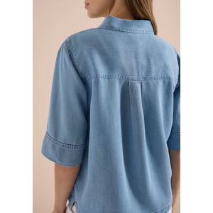 Kép 7/7 - Blúz - TOS Denim Look Blouse - 26FS